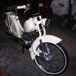 Bild des montierten Weißwandreifens am Vorderrad